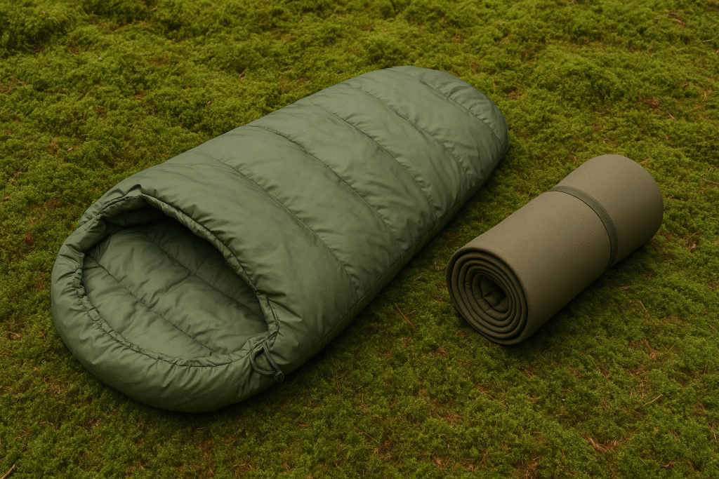 Matkavarustus magamiskott